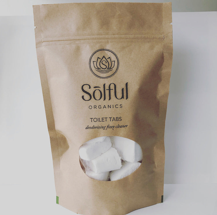 Solful Organics Toilet Tabs - deodorizing fizzy cleaner